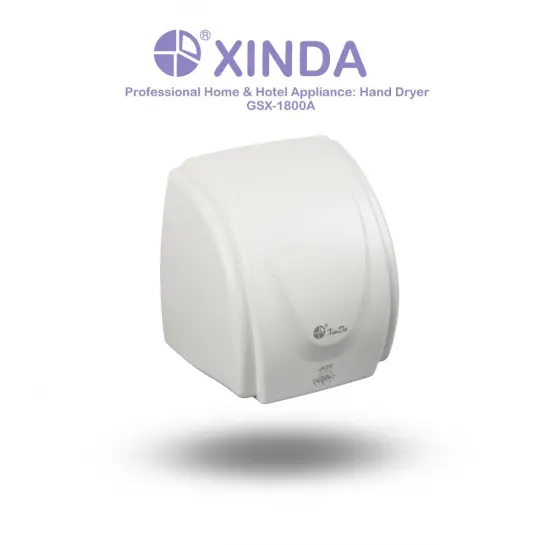Sleek Euro-style hand dryer