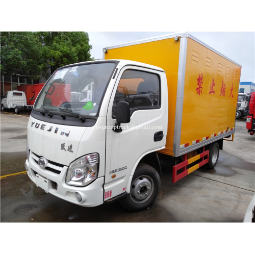 Camion de transport de marchandises dangereuses d&#39;explosion de 4 tonnes