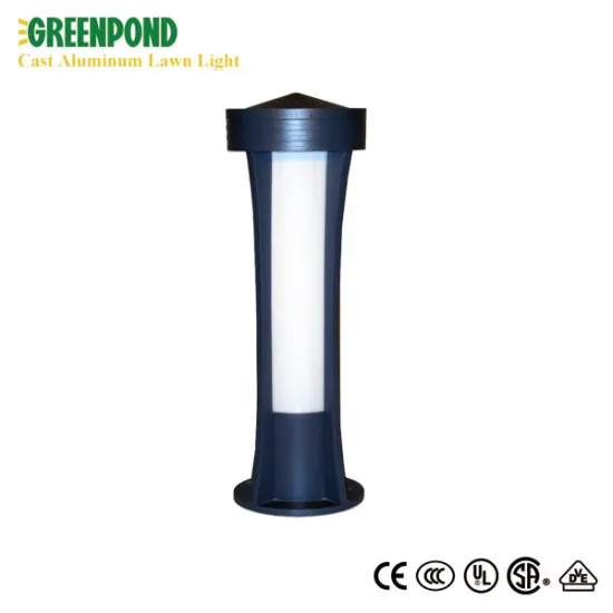 Premium Glass Cover Cast Aluminum Lawn Lamp