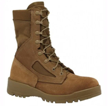 SONICE Summer Coyote Leather Desert Boots for Combat Training and Hiking