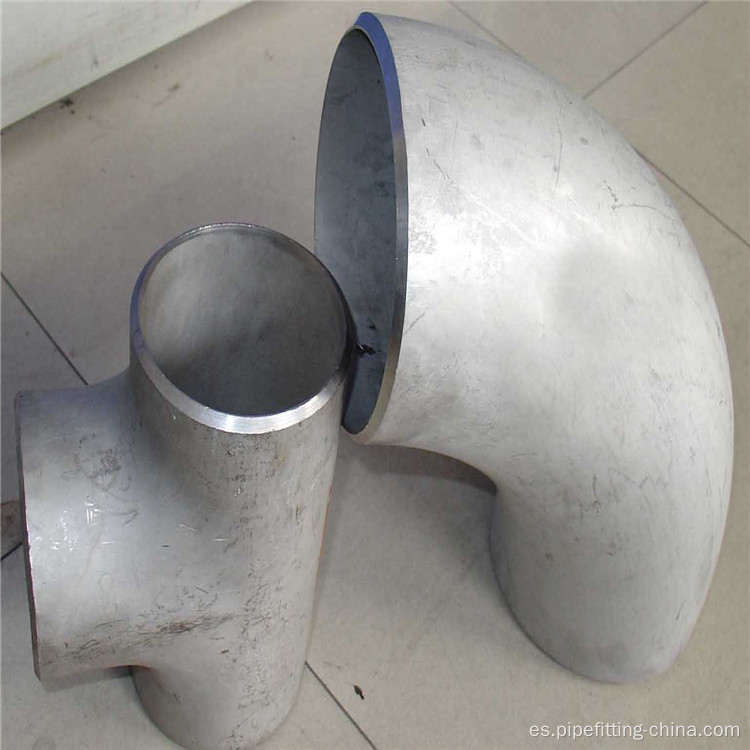 Instalación de tubería de acero de Caron de codo de metal de 45 grados
