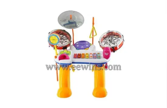 Music keyboard toys with Jazz drum(non-electric)