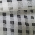 Werksverkauf Polyester White Waffle Cloth Checks Stoff