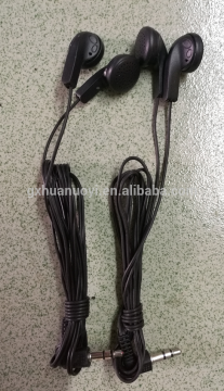Free sample cheap airline headphone touring headphones disposable earphones