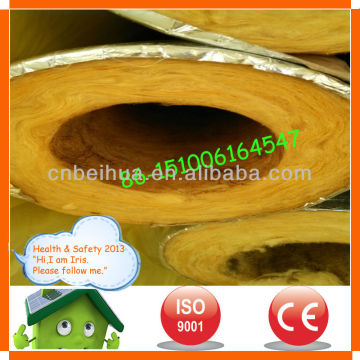 heat or cold preservation for air condition room fiberglass wool pipe section
