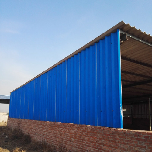 Iron-Crown PET-Membrane MgO Roofing Sheet For Cattle House