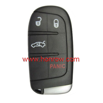 GMC Dodge 3+1 button remote key with 433Mhz