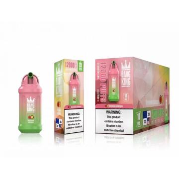 Vapor al por mayor Vape desechable Roma King 12000 Puff