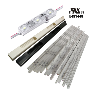DC12V LED Module Plastic Track Window Border House Decoration 3LEDs Outdoor Front Maintenance