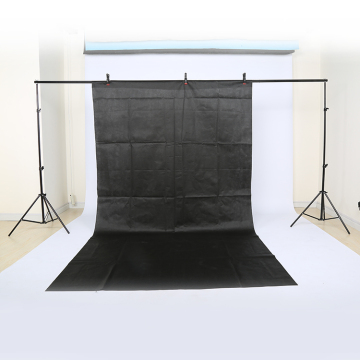 Exploration de différentes tailles de tissu en tissu noir: arrière-plans de photographie idéale pour photo + studio + accessoires