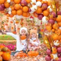 Balões para o Dia de Ação de Graças, colheita de outono