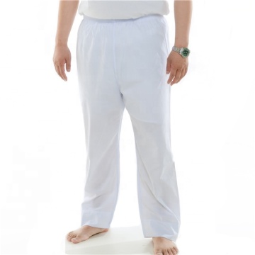 Dubai Abaya Solid White Color Men Pants