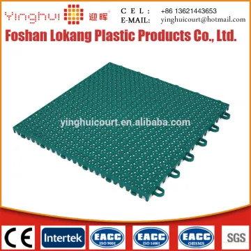 O-04 FIBA Outdoor PP Interlocking Children Sports Playground Flooring