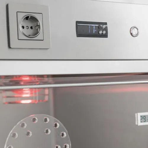 Inpatient Veterinary Care Stainless Steel Cage with Oxygen and Infrared Therapy