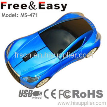 Mini Size Wired Optical Car Mouse Usb/ps2 Cable 