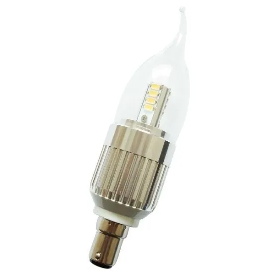 90v - 265v Ac Led Replacement Bulbs , Candle Led Light Bulb 360 °