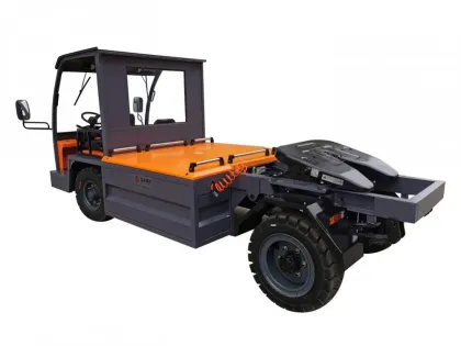 Anli Electric Tow Tractor Semi Trailer