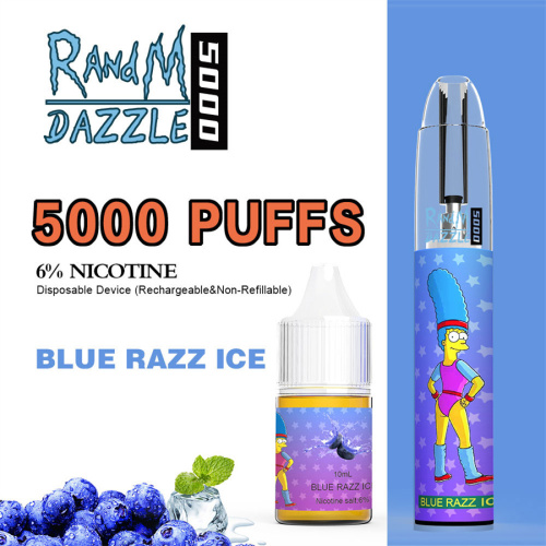 RandM Dazzle 5000 RGB Light Disposable Vape
