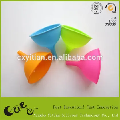 silicone funnel, cooking funnel