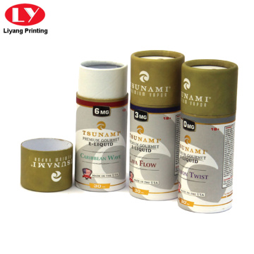 Round Cylinder Cardboard Packaging Gift Box