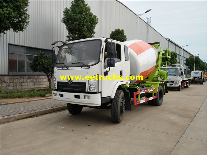 DFAC 5000L Used Cement Mixer Trucks