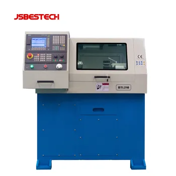 BTL210 1100W Mini small cnc metal lathe machinery