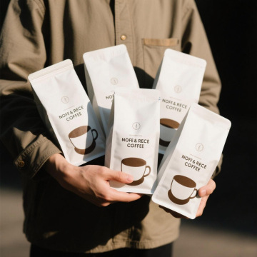 Custom Coffee Bags with Valve and Zipper