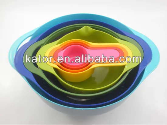 8PCS Salad Measuring Bowl