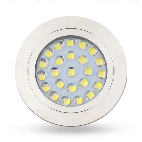 12V LED Mini Cabinet Puck Light for Recessed Closet Wardrobe