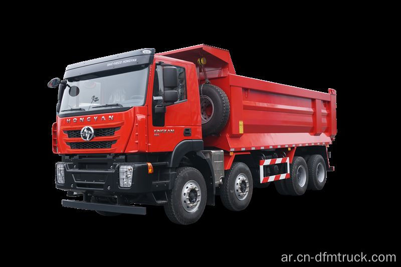 SAIC-IVECO HONGYAN KINGKAN 8x4 DUMP TRUCK TIPPER TRUCK شاحنة قلابة