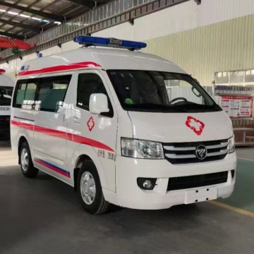 Vehículo de ambulancia de emergencia impulsado por gasolina
