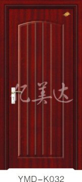 wooden painting door