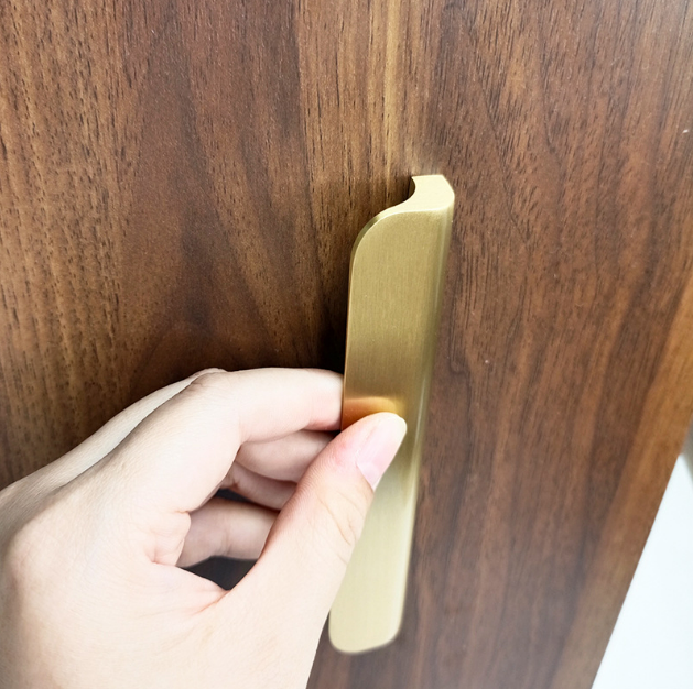 polished brass cabinet knobs