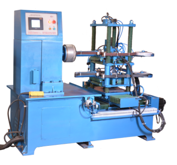 Metal eşya çift istasyonlu dik zımpara makinesi