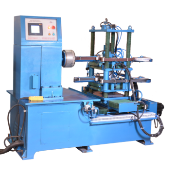 Metal ware double stations upright sanding machine