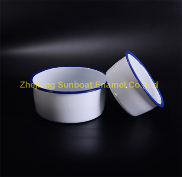 ST-B010/011 15.5&19.5cm diameter enamel bowl