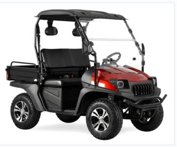 Two-seater electric multi-purpose terrain vehicle