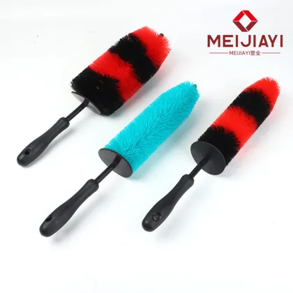 Soft polypropylene car tire cleaning detail brush