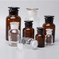 Narrow mouth Clear Reagent Bottle with stopper 30ml