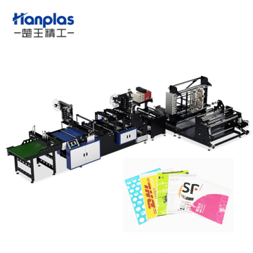 HP-CA Hanplas Automatic Tension Control DHL Courier Express Mail Plastic Bag Making Machine