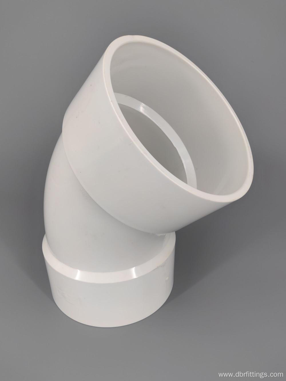 PVC fittings Large diameter 45° ELBOW