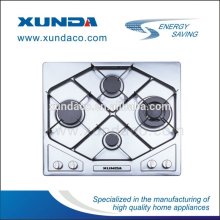 European Modern Inox Four Burners Gas Hob