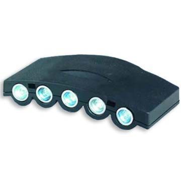 Clip luz com 5 LEDs de alto brilho e 2 CR2032 de lítio BatteriesNew