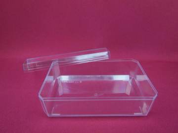 clear plastic biscuit/snack packaging box/chocolate box made in China