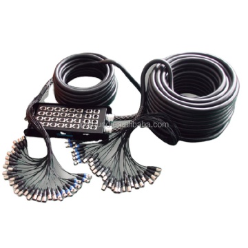 สายเคเบิลงูเสียงหญิงสาว XLR คุณภาพสูงพร้อมขั้วต่อ 16-40 ช่องสำหรับกล่องกลอง
