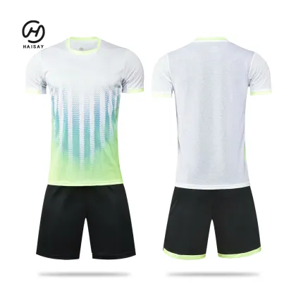 Hot Selling 2022 Soccer Wear Custom Soccer Jersey Sublimation Quick Dry Breathable Team Sport Training Football Soccer Jersey
