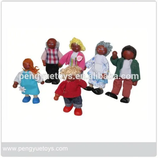Diy Wooden Doll in OEM Factory