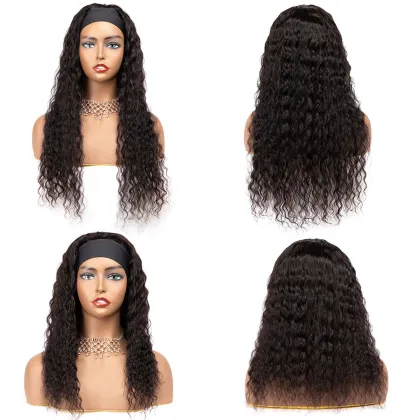 Headband Wig Headband Wig Human Hair Headband Wig Virgin Hair