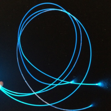 3mm Flexible Plastic Side Glow Fiber Optic Lighting for Decoration