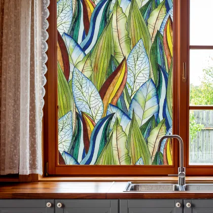 Frosted Window Film for Privacy and Heat Insulation